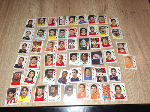 Lot vignettes panini - 52,