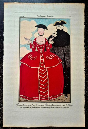 George barbier pochoir - george, mode