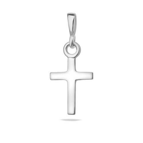 Pendentif croix argent - pendentif,