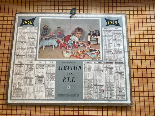 Calendrier almanach postes - ,