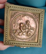 ancien COFFRET à bijoux en