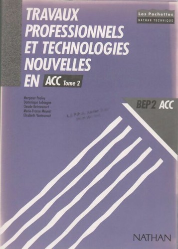 Travaux professionnels - , et