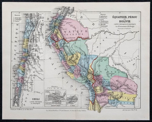 1874 carte l équateur - -,