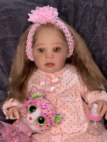 Sweet reborn baby girl doll - sweet,