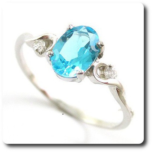 Bague topaze argent - bague, 925.
