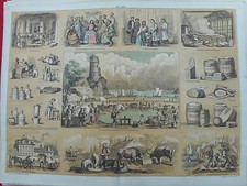 2 LITHOGRAPHIE ORIGINALE vers