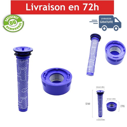 Filtres aspirateur dyson v8 - filtres, v7
