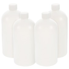  4 Pcs Bouteille En Plastique Bouteilles Plastiques D'eau De Stockage