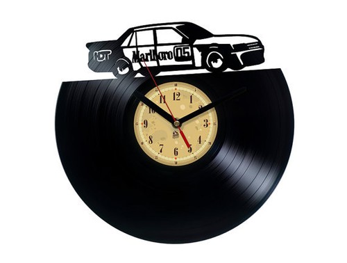 Horloge murale disque vinyle - disque,