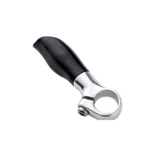 Embout cintre vtt alu noir - alu,