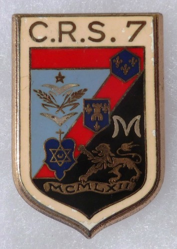Insigne badge police obsolète - badge,