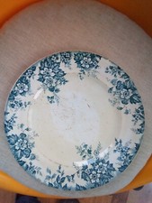 ancien grand plat St Amand et hamage modèle Marie-Louise