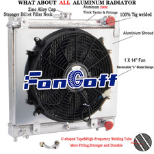 3 Row Radiateur Shroud Fan