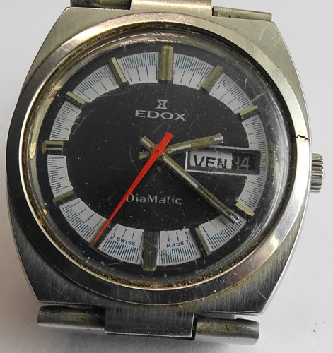 Vintage montre edox - vintage,