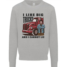 Camionneur I Like Big Camions I Ne Peut Mentir Camionneur Hommes Pull