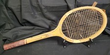 RAQUETTE DE TENNIS ANCIENNE Vintage EN BOIS - DE LUXE - longueur 69cm