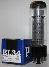 1 X MULLARD EL34 Tube, Marque