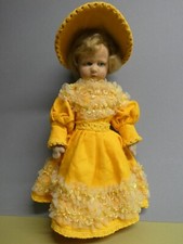 Poupée ancienne: Rare poupée en feutre (feutrine) type Lenci 45 cm 1925/1930.