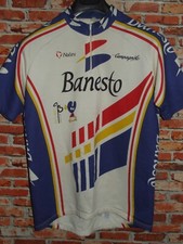 Banesto NALINI Maillot de Vélo Haut Maillot Cyclisme Taille XXL