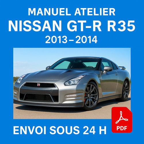Manuel atelier nissan - nissan, gtr
