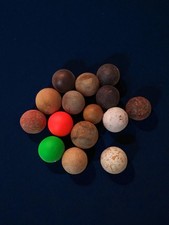 Lot ancien de cochonnets