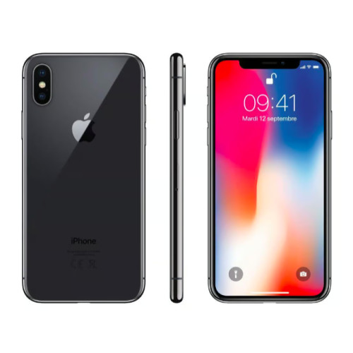 Iphone 256 gris - x,