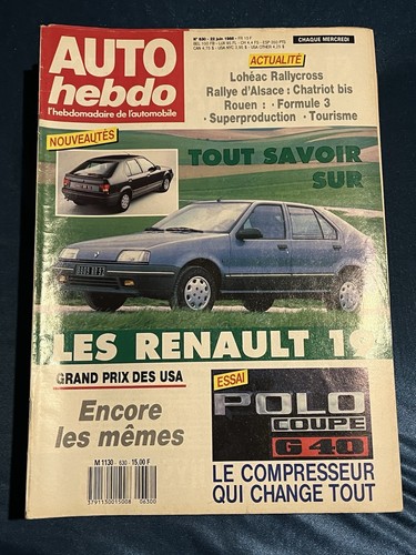 Auto hebdo autohebdo 630 - auto,