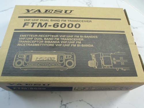 Yaesu ftm 6000 50w 144 - 50w, 144/430mhz