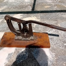 ANCIENNE 1947 MACHINE À GREFFER LA VIGNE EN FONTE SYSTEME VIEUX BREVETÉ SGDG TBE