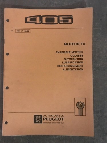 Manuel atelier 303 08 - manuel, 303-f-08/92