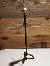 SERVITEUR DE CHEMINEE EN FER FORGE