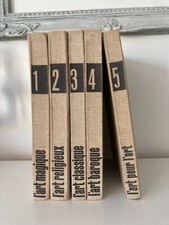 Collection de livres Histoire de l'Art 5 volumes édition Formes de l'Art