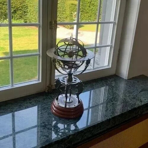 Sphère armillaire laiton - sphère,