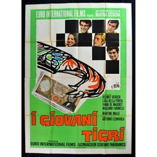 Affiche Les Jeunes Tigres Helmut Berger Luca De Filippo 1968 M302