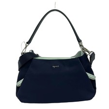 agnes b - Navy Light Blue