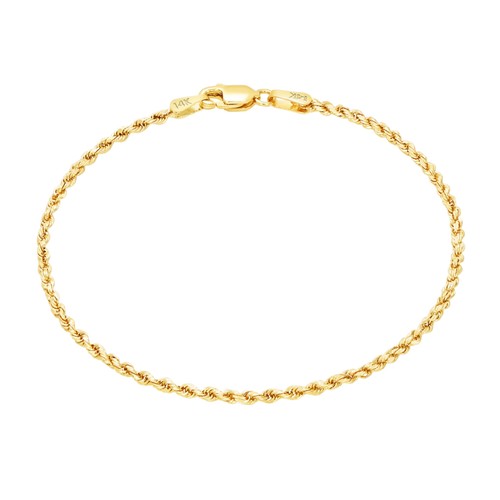 14k jaune massif 5mm - or,