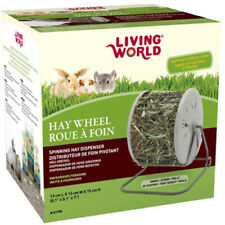 Living World Tourniquet À Foin Gris Pour Lapins Cobayes Chinchillas 16x16 Cm
