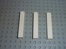 3 x LEGO White brick Réf 2453