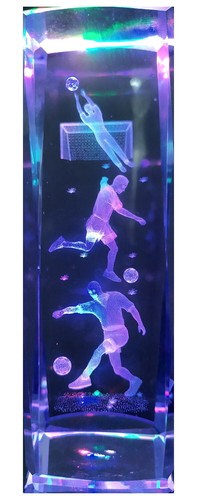 Cube laser bloc - bloc, cristal