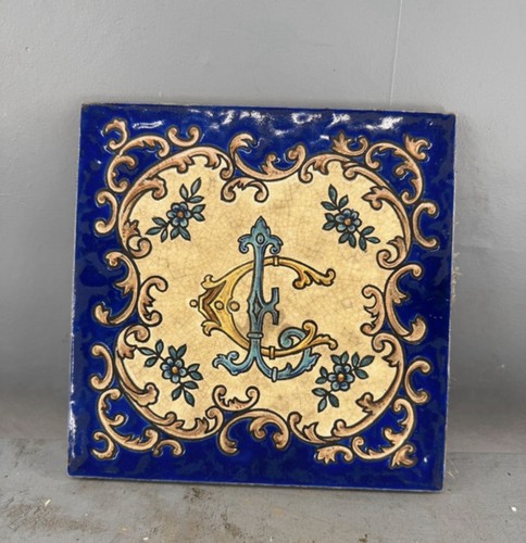 Carreau faïence montereau - faïence,