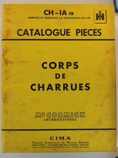 Catalogue pièces IH Corps de