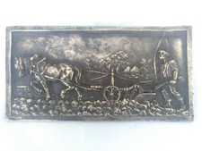 BAS RELIEF - PLAQUE EN BRONZE