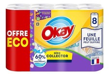 Rouleau Sopalin Okay X8 Ultra Absorbant
