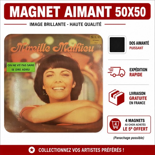 Magnet mireille mathieu - magnet,