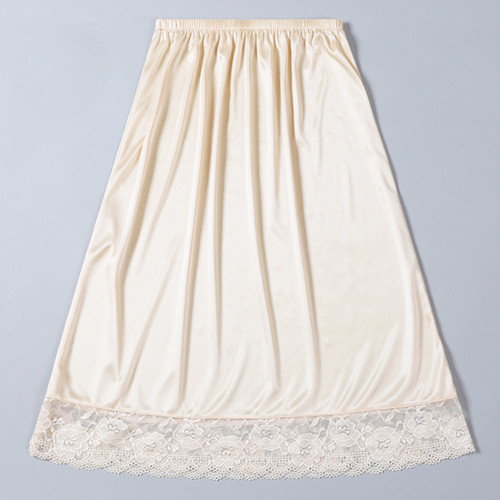 Femme faux soie satin - faux, dentelle