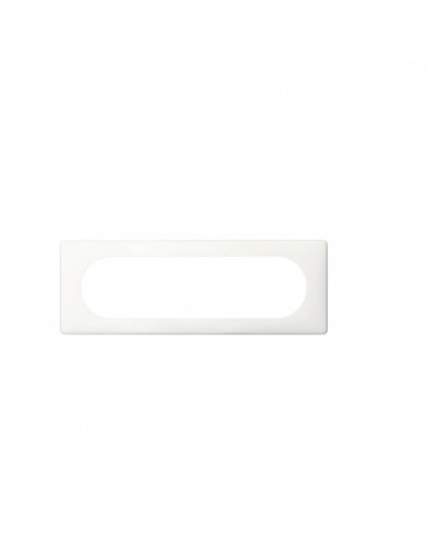 Plaque postes etendue - postes, blanc