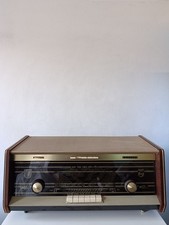 Philips B5X04A Poste Radio Tube Lampe Double Ampli Vintage 60s B5X 04 A Brocante