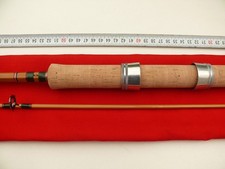 Canne à pêche lancer type saumon Bambou Refendu Blank Pezon & MicheL fishing rod