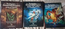 Lots de trois livres règles avancées de Donjons et Dragons édition originale 
