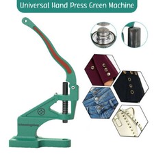 Universel Vert Machine pour Maroquinerie Œillet Presse Clous Poppers Fixing Dies
